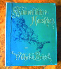 Wilhelm busch humoristischer gebraucht kaufen  Düsseldorf