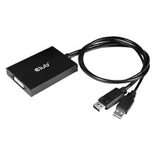 Adaptador ativo Club 3D Displayport para link duplo Dvi-I comprar usado  Enviando para Brazil