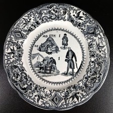 Ancienne assiette rébus d'occasion  Lodève