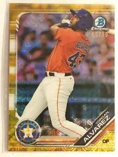 YORDAN ALVAREZ 2019 Bowman Chrome Mega mojo OURO refrator novato #/50 comprar usado  Enviando para Brazil