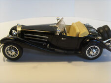 Ancienne voiture Mercedez Benz Roadster 500K (1936) 1/20e métal Burago noir comprar usado  Enviando para Brazil