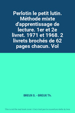 Perlotin petit lutin. d'occasion  France