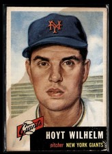 1953 topps hoyt usato  Spedire a Italy