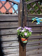 Makramee ampel blumenampel gebraucht kaufen  Waltershausen