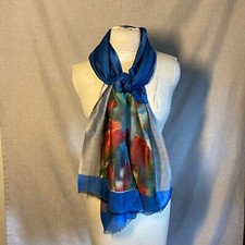 Vibrant floral scarf. for sale  Everett