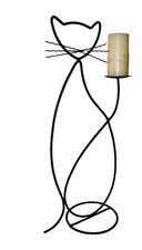 Wrought iron cat for sale  Lebanon