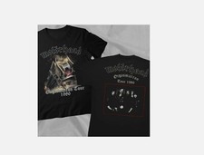 Camiseta Vintage 1986 MOTORHEAD Orgasmatron Tour Preta Dupla Face comprar usado  Enviando para Brazil