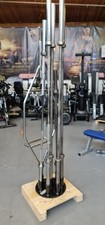 Lote de 8 barras olímpicas usadas equipo de gimnasio comercial segunda mano  Embacar hacia Mexico