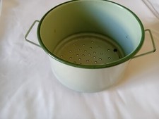 Vintage enamelled colander for sale  LONDON