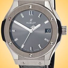 Hublot Classic Fusion 33 mm relógio feminino quartzo titânio 581.NX.7071.LR, usado comprar usado  Enviando para Brazil