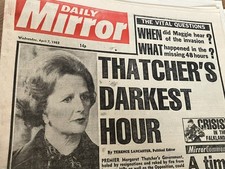 Daily mirror newspaper for sale  LONDON