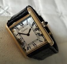 Usado, Vintage CARTIER TANK LOUIS Mecánico 1970 Chapado en Oro segunda mano  Embacar hacia Argentina