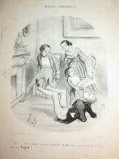 Honore daumier litho d'occasion  Expédié en Belgium