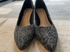 Clarks leopard print for sale  MANCHESTER