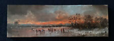 Painting oil winter for sale  Shipping to Ireland