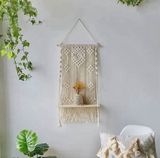 Boho makramee holz gebraucht kaufen  Volkach