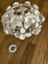 Cream metal floral for sale  TAYPORT