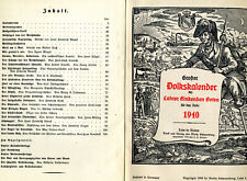 1940 volkskalender lahrer gebraucht kaufen  Haldensleben