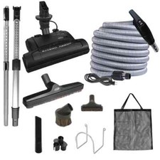 Kit de accesorios de lujo para alfombra de vacío central, manguera de doble voltaje de 40 pies con pigta... segunda mano  Embacar hacia Mexico