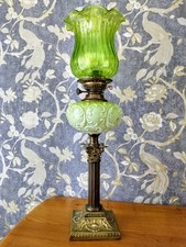 Antique oil lamp for sale  PICKERING