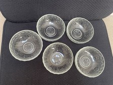 Vintage clear glass for sale  LLANELLI