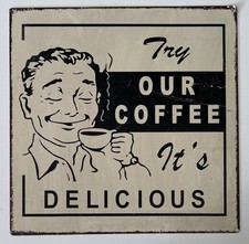 Try coffee delicious for sale  STONE