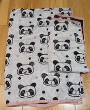 Panda bath sheet for sale  LONDON