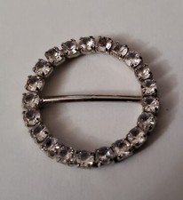 Vestido redondo de strass/lenço/clipe de roupa vintage MCM deslumbrante! comprar usado  Enviando para Brazil