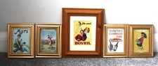 Five framed advertising for sale  COALVILLE
