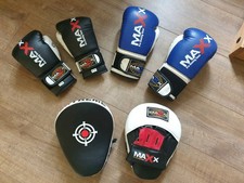 Boxing gloves pads for sale  ABERGELE