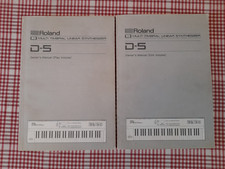 Roland owners manuals for sale  SHEFFIELD