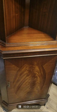 Vintage mahogany corner for sale  TARPORLEY