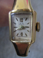 Damenuhr spangenuhr glashütte gebraucht kaufen  Mittweida