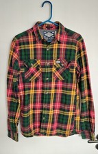 Superdry karohemd flanellhemd gebraucht kaufen  Leopoldshöhe