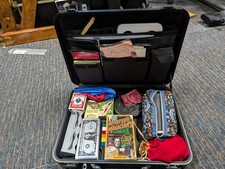 Metal suitcase magic for sale  Glendale Heights