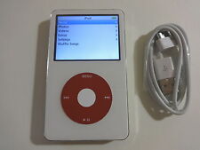 Usado, iPod classic Apple 5ª geração  CUStOM BRANCO/VERMELHO 30GB...BATERIA NOVA... comprar usado  Enviando para Brazil