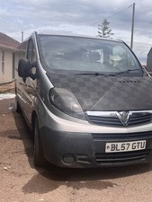 Vauxhall vivaro seater for sale  PETERBOROUGH
