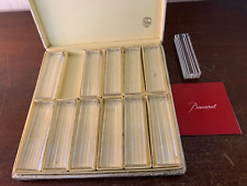 Portes couteaux cristal d'occasion  Baccarat