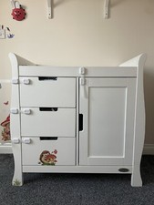White wooden sleigh for sale  PRUDHOE