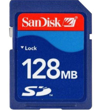 Lote de cartões de memória SanDisk 128MB 256MB 512MB 1GB 2GB 4GB padrão SD SDHC SDSDB comprar usado  Enviando para Brazil
