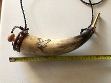 Handmade powder horn for sale  UK