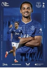 Everton tottenham hotspur for sale  LIVERPOOL