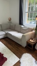 Grey dfs shaped for sale  SAFFRON WALDEN