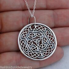 Colar de nó celta Trinity - Prata esterlina 925 - Pingente celta irlandês , usado comprar usado Colar de nó celta Trinity - Prata esterlina 925 - Pingente celta irlandês , usado comprar usado  Enviando para Brazil