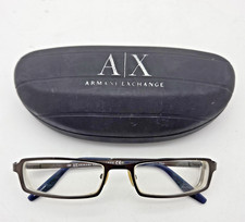 Óculos Armani Exchange armação de metal somente AX 100 0DH7 52-17-135 com estojo comprar usado Óculos Armani Exchange armação de metal somente AX 100 0DH7 52-17-135 com estojo comprar usado  Enviando para Brazil