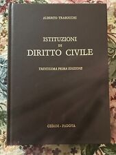 Istituzioni diritto civile. usato  Roma