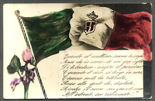 Cartolina propaganda bandiera usato  Fossano