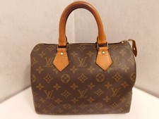 Autêntica bolsa de mão Louis Vuitton Speedy 25 monogramas Boston, usado comprar usado  Enviando para Brazil