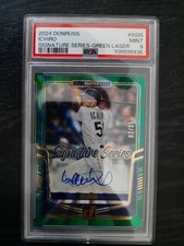 2024 Donruss #SSIS Ichiro Signature Series-Green Laser 2/15 PSA 9 comprar usado  Enviando para Brazil