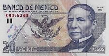 Mexico mexique pesos d'occasion  Condé-sur-l'Escaut